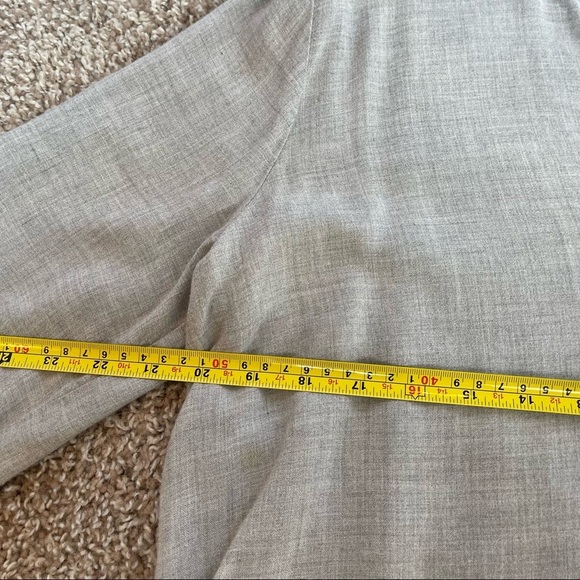 Anthropologie Cloth & Stone Classic Grey Button Down Shirt - Picture 6 of 9